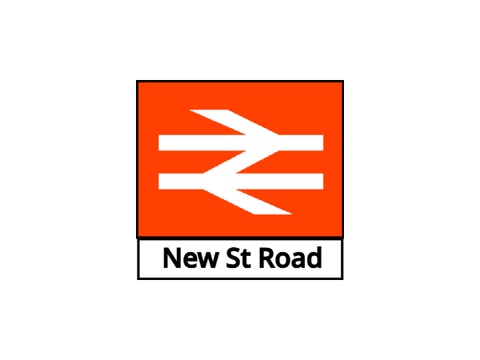 National Rail Station sign remix