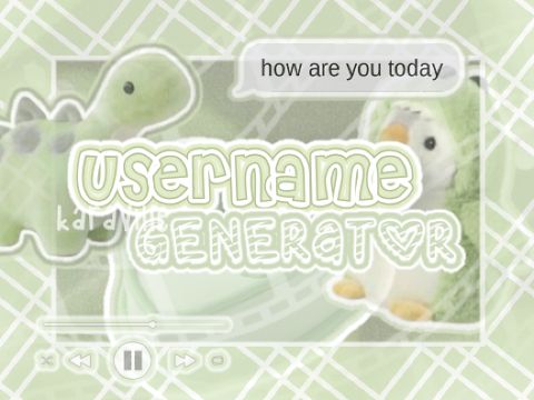 % username generator