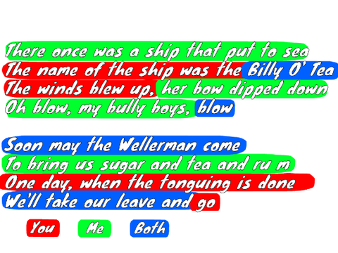Wellerman sing along