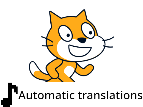 Automatically translate text example