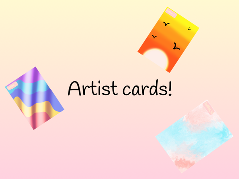 Artist cards
