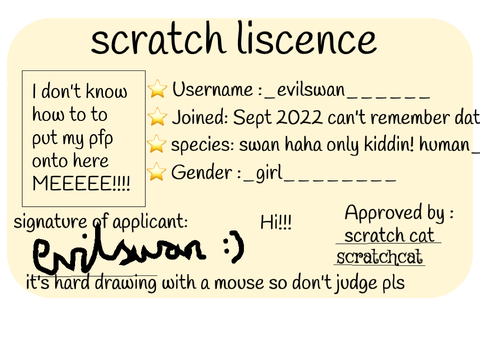 make a scratch licence remix