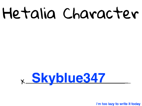 Random Hetalia Character Questions! IGGY