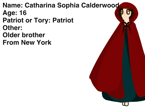 Revolutionary War RPG Catharina