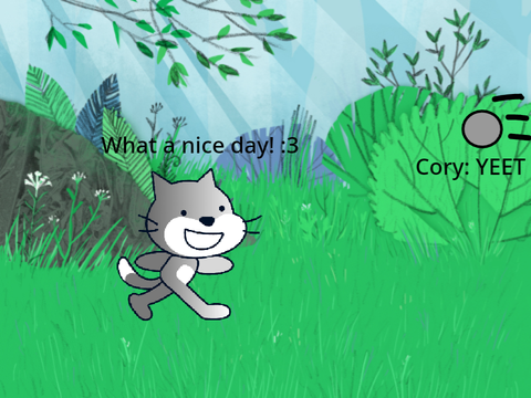 It hit me :3