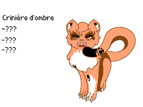 Criniere d'ombre :0 j'aime ce nom