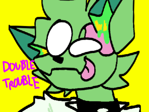 DOUBLE TROUBLE / ORIGINAL MEME / BDAY GIFT<33