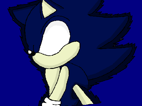 dark sonic fanart