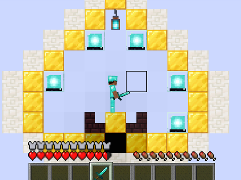 Minecraft end city house