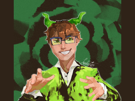 GENLOSS FANART YIPPIE!! (charlie slimecicle)