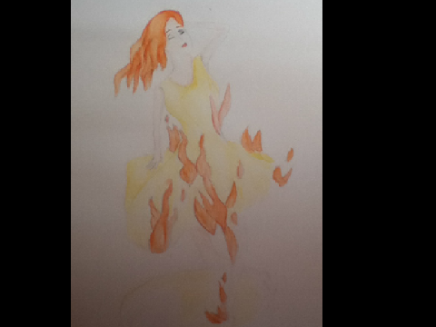 The fire dances on...