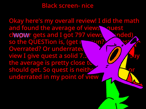 quest - reaction?