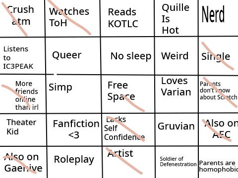 gwdfi bingo || Illusion Kitty || kitty / linn
