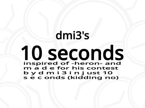 10 seconds game (Early Beta)