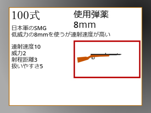 Rapid developmentの銃の説明書