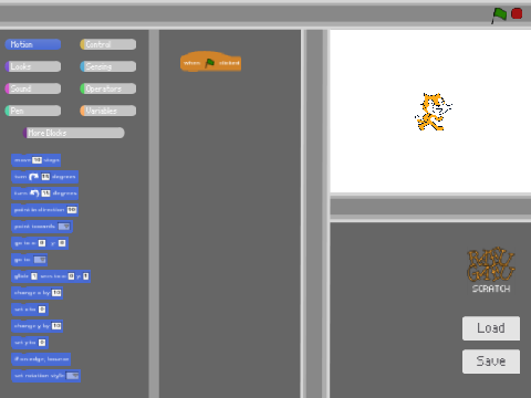 Scratch in Scratch! [Scratch 1.4 simulator]