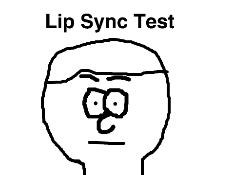 lip sync test