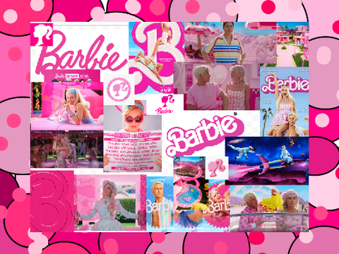 Barbie Movie Collage