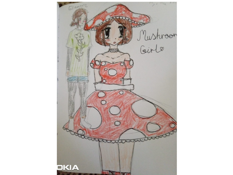 Mushroom girl (NEW)