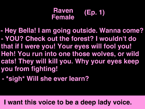 SmokePaw's Prochecy- Raven