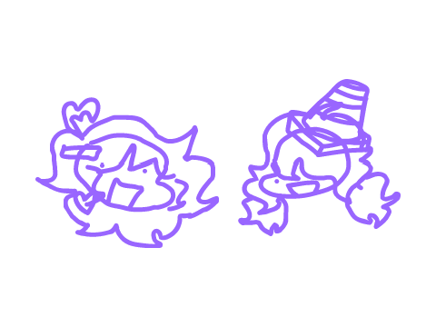 fixed human pink and human swap!pink chromatics