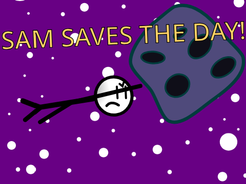Sam Saves the day! STICKMANIMATION