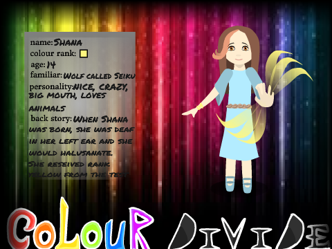 Colour Divide RPG bio Shana -MoonShark-