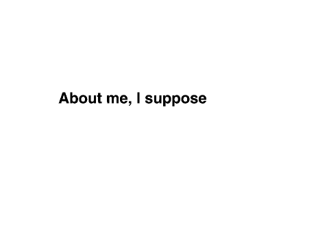 About Me 