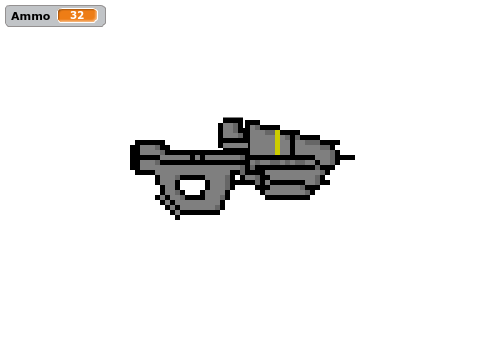 Pixel Halo Reach Assault Rifle