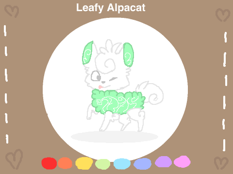 The Alpacats  (Free Species!) Leafy Alpacat
