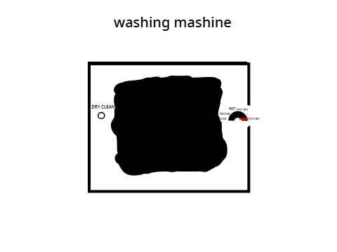 washing machine