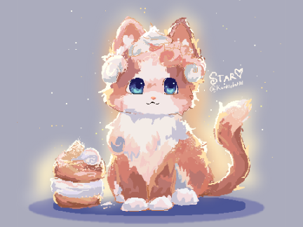 Cream Puff ♥ #Art