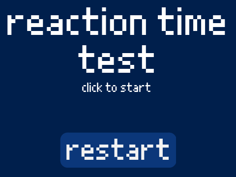 reaction time test