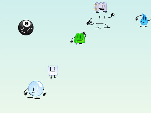 BFDI assets in vector (OUTDATED) remix