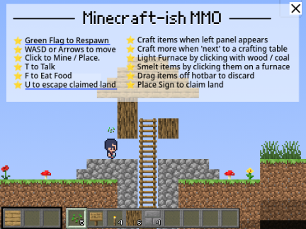 Minecraft-ish MMO v1.6 remix