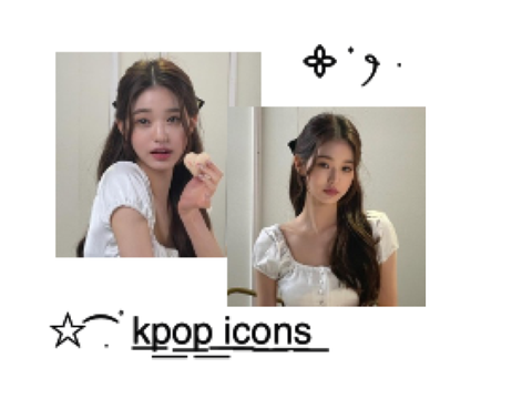 ☆ ͡ ݂ ۫  free!! kpop icons ❕