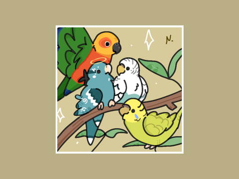 @Parrotlett's flock [Prize 2]