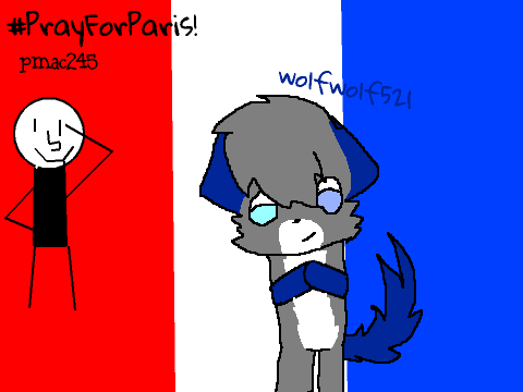 sign to #PrayForParis! remix