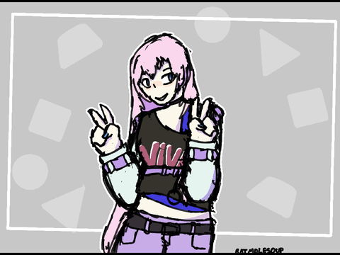 LUKA!! pjsk art collab entry