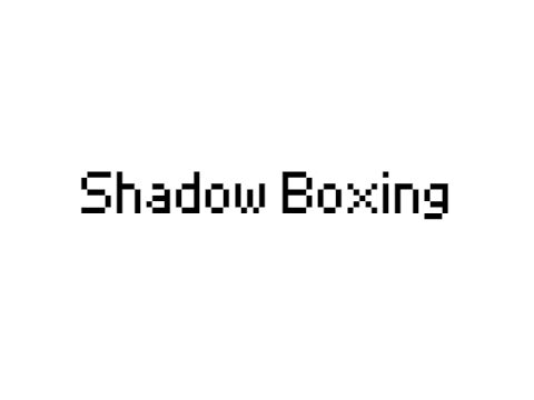 shadow boxing