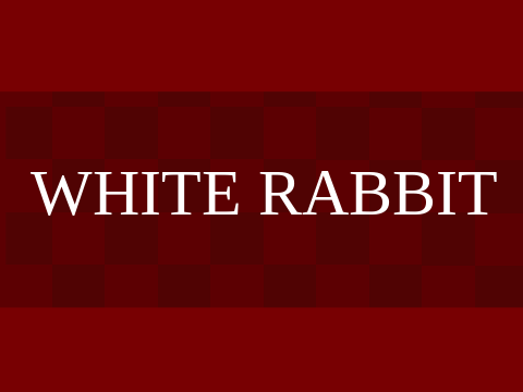 White Rabbit ll CCE3 ;-;