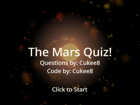 Mars Quiz