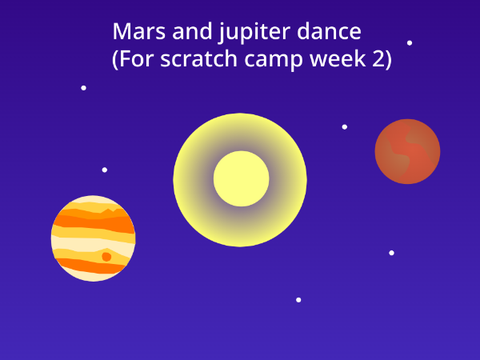 Mars and Jupiter Dance V2
