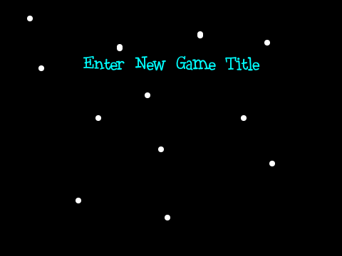 Menu for Paperblade Chronicles