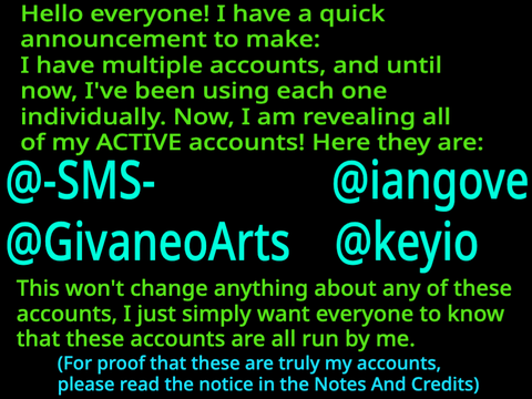 Merging Accounts! (Announcement)