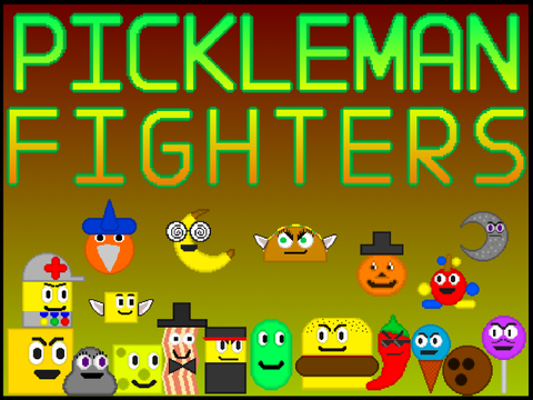 PickleMan Fighters: 2P Fighting Game