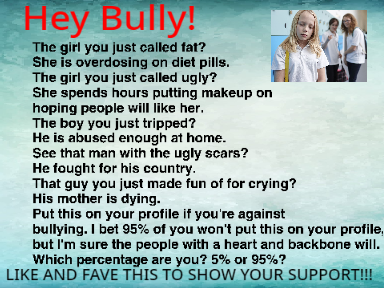Attention: Help Stop Bullying!  remix remix remix remix