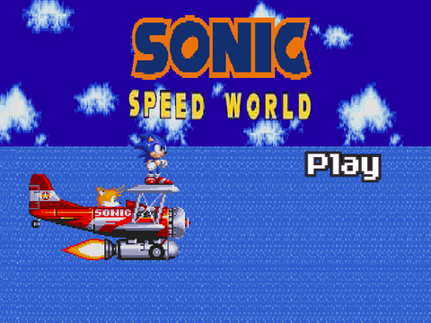 Sonic Speed World - Menu (WIP)
