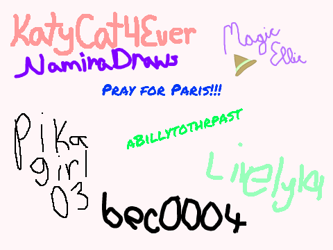 sign your user if you're praying for Paris! remix remix remix remix