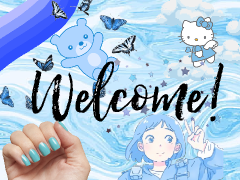 Free banner blue remix